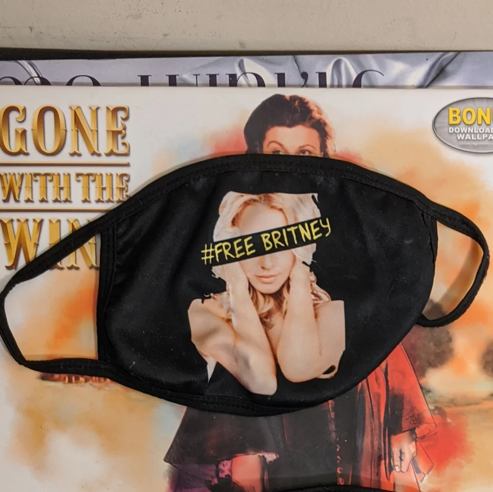 SALE Free Britney Spears Portrait Face Mask #FreeBritney